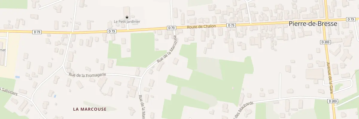 Plan du 48 Rue de la Marcouse à Pierre-de-Bresse