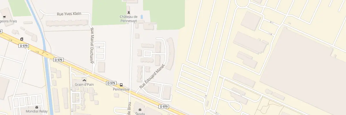 Plan du 154 Rue Édouard Manet à Bourg-en-Bresse