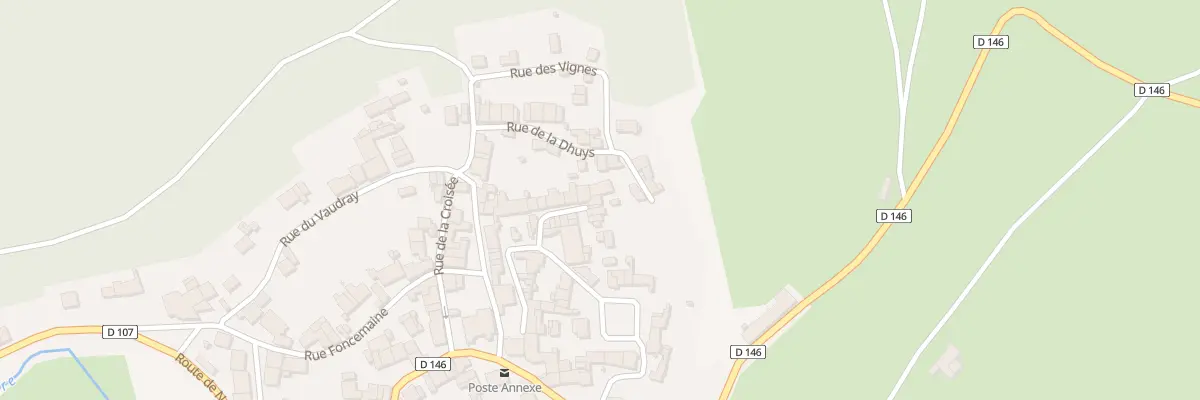 Plan du 13 Rue des Freres Nancey à Poulangy