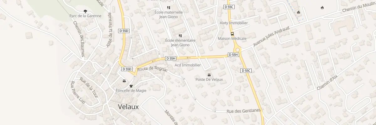 Plan du 160 Av de la République à Velaux