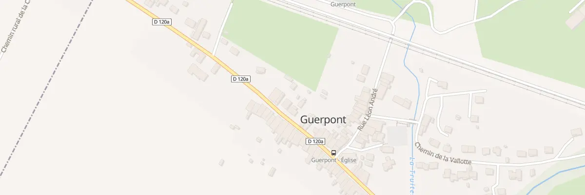Plan du 54 Rue Laurenceau Bompard à Guerpont