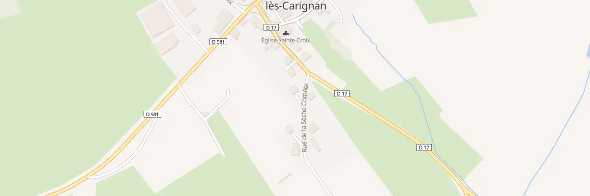 Plan du 53 Rue du Marechal Joffre à Tremblois-lès-Carignan