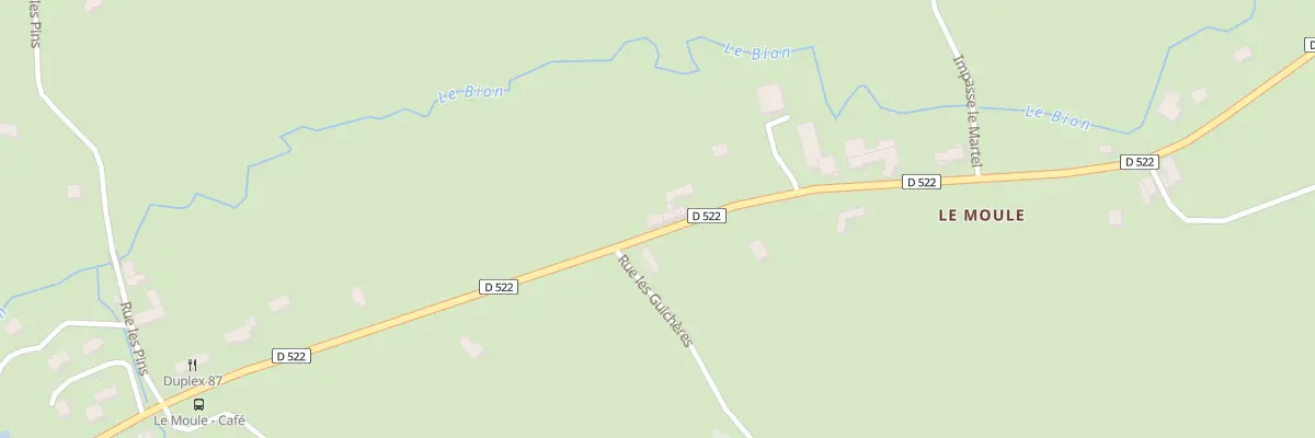 Plan du 1062 Rte Départementale 522 à Saint-Agnin-sur-Bion