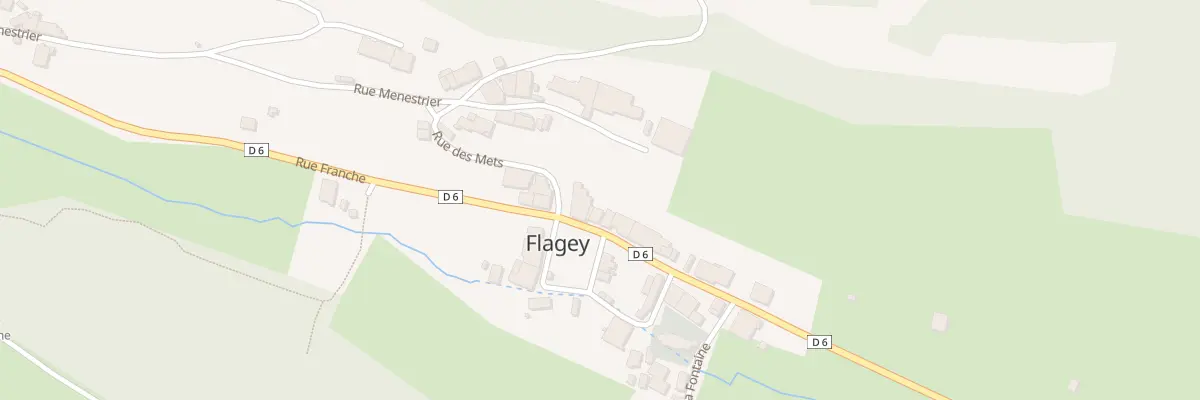 Plan du 17B Rue Franche à Flagey