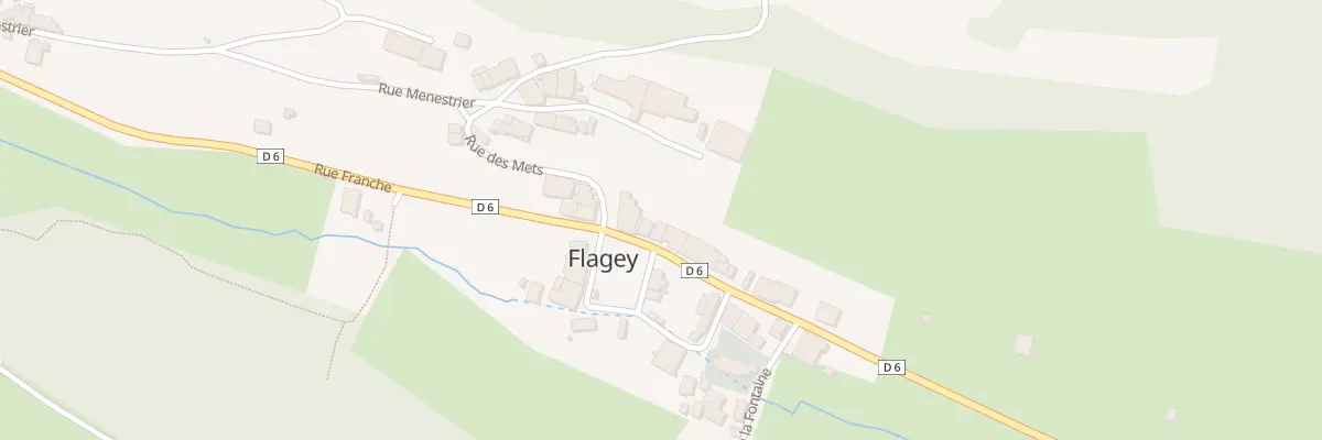 Plan du 17 Rue Franche à Flagey