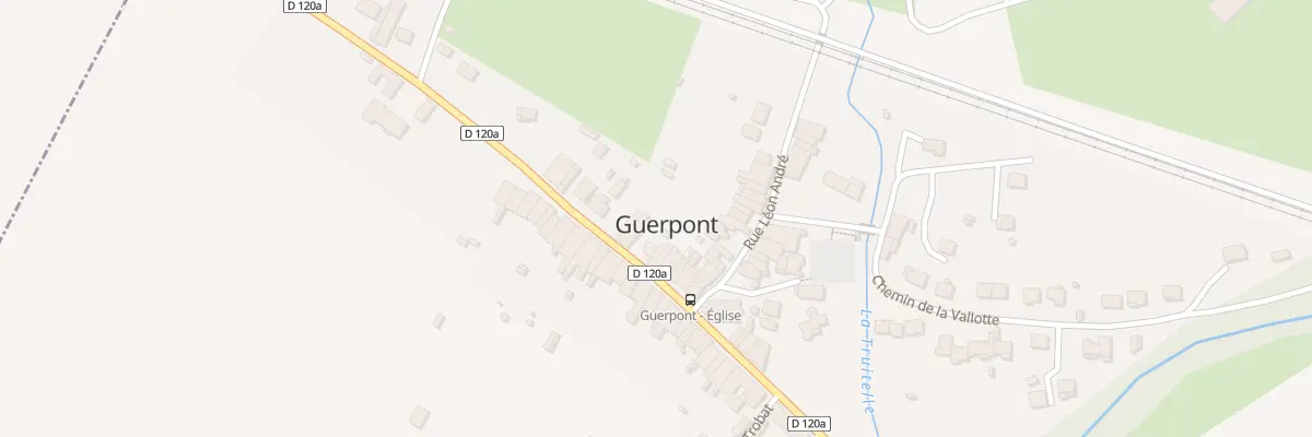Plan du 44 Rue Laurenceau Bompard à Guerpont