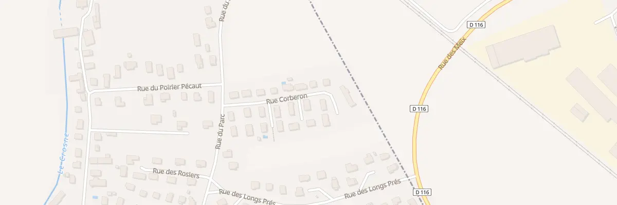 Plan du 24 Rue Corberon à Longeault-Pluvault