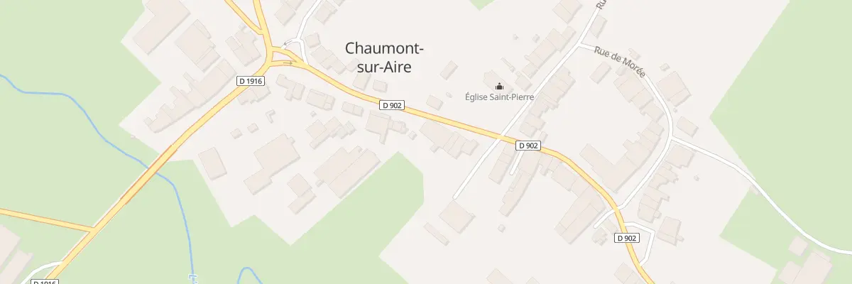 Plan du 10 Rue de Saint Mihiel à Chaumont-sur-Aire