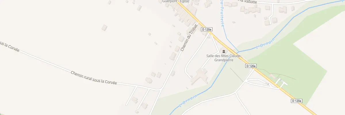 Plan du 6 Che du Trobat à Guerpont