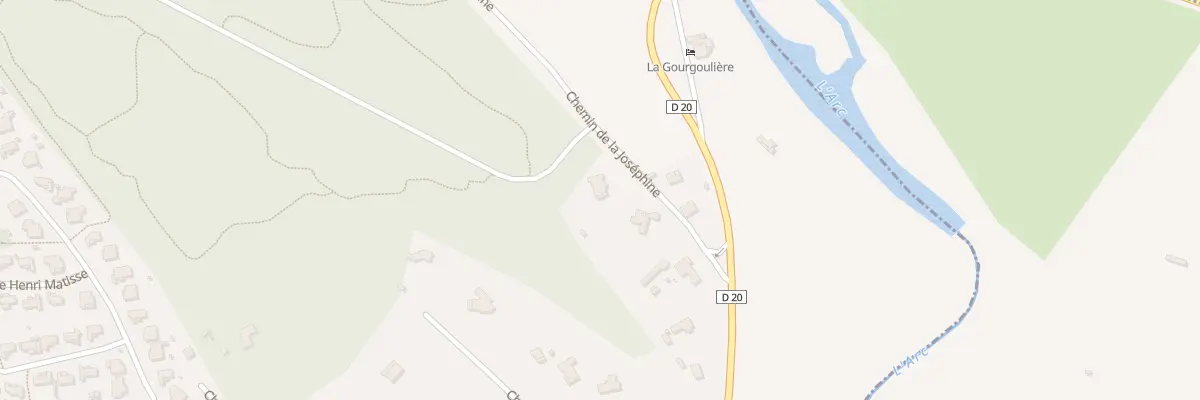 Plan du 125 Rte de la Josephine à Velaux