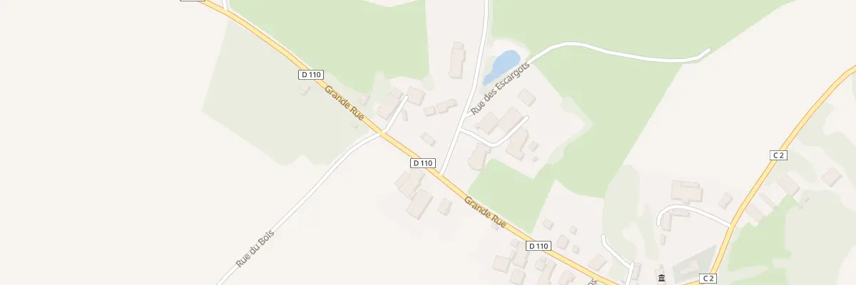 Plan du 9 Gr Grande Rue à Bousselange
