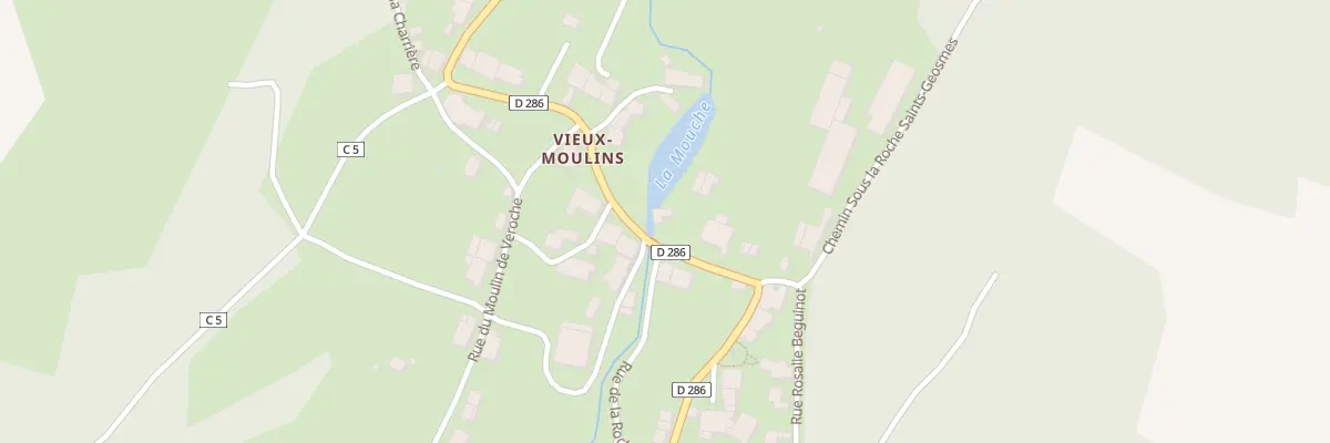 Plan du 21 Rue de la Mouche à Perrancey-les-Vieux-Moulins