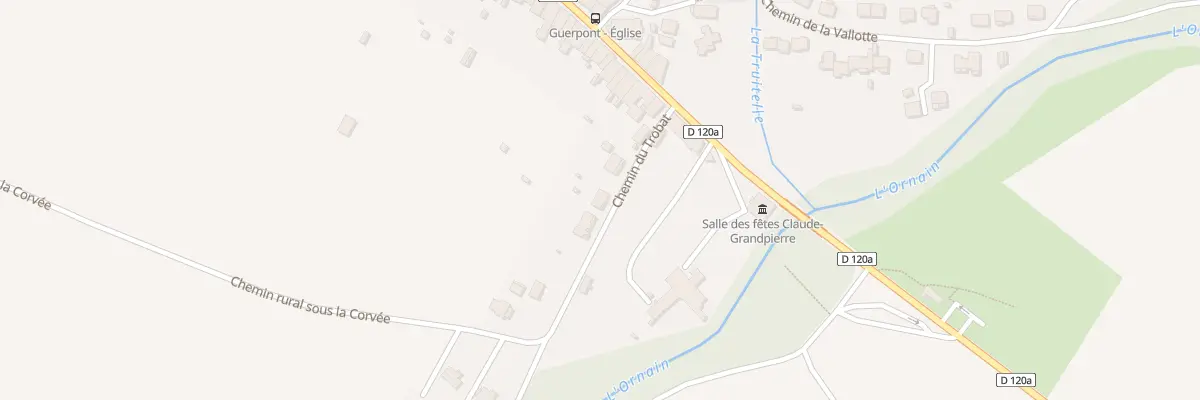 Plan du 4 Che du Trobat à Guerpont