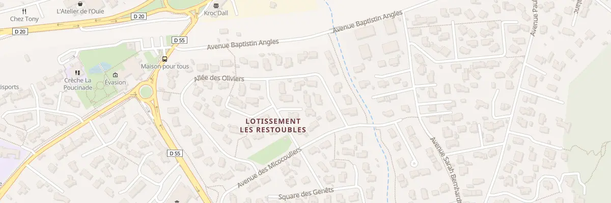 Plan du 77 Imp des Pins à Velaux