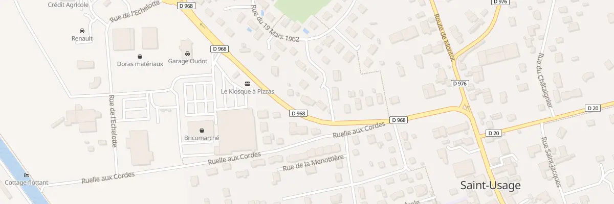 Plan du 29 Rue du 19 Mars 1962 à Saint-Usage