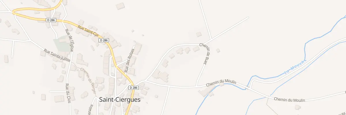 Plan du 4 Che de Buet à Saint-Ciergues