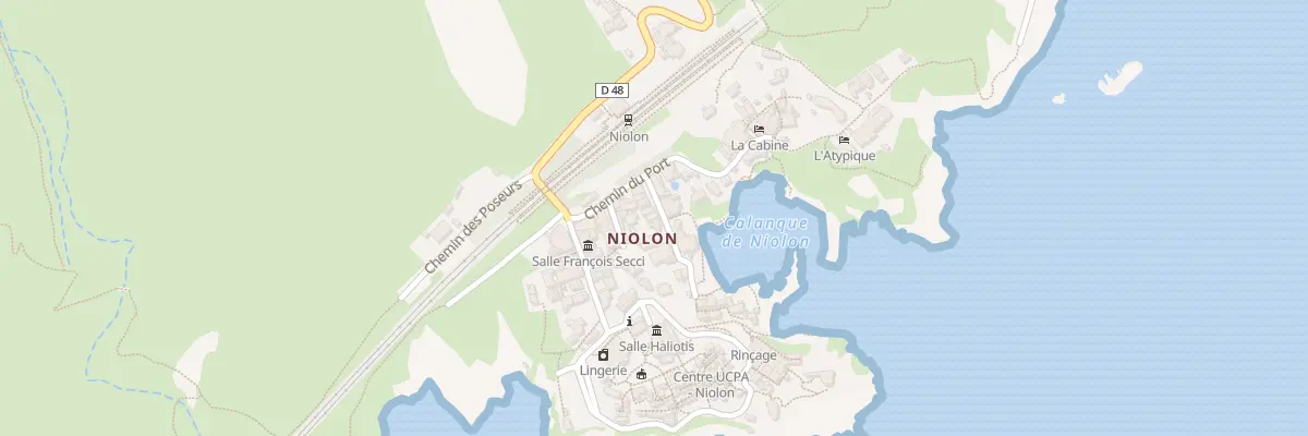 Plan du 8 Che de la Pergola au Rove