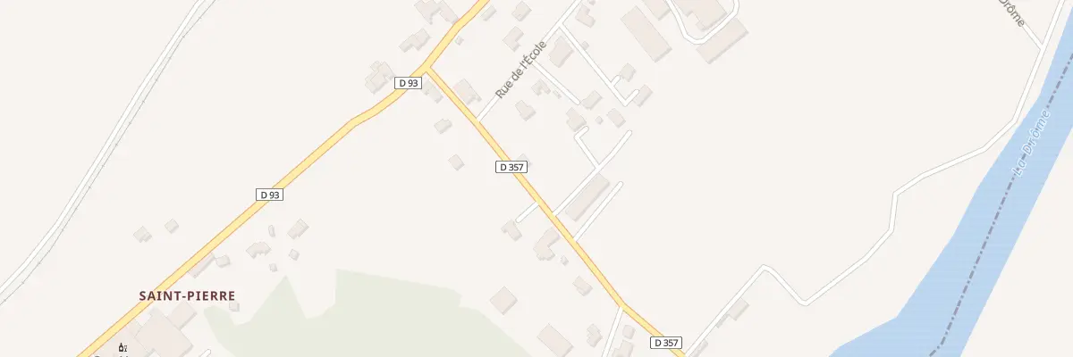 Plan du 5098 La Plaine à Vercheny