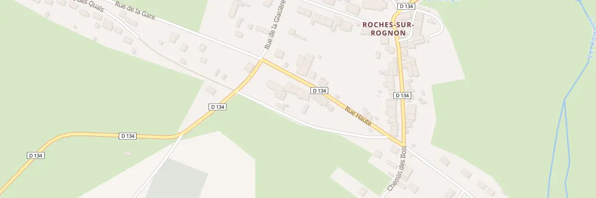 Plan du 25 Rue Haute à Roches-Bettaincourt