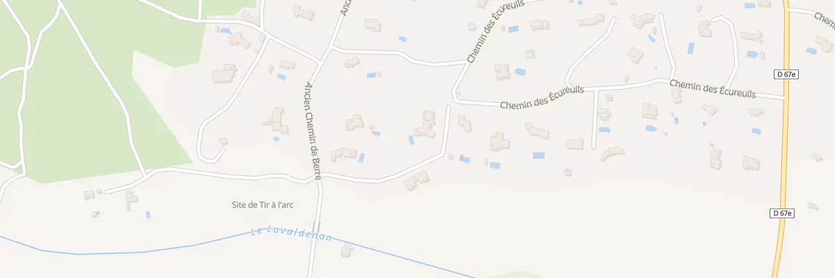 Plan du 575 Ach Ancien Chemin de Berre à Lambesc