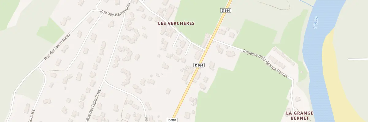 Plan du 41F Rue des Vercheres à Châtillon-la-Palud