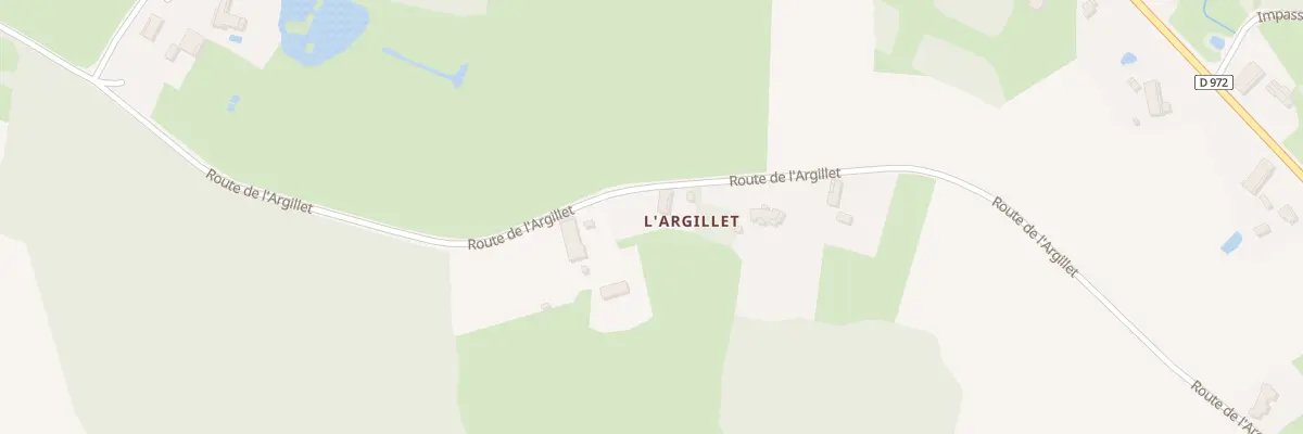 Plan du 860 Rte de l’Argillet à Bruailles