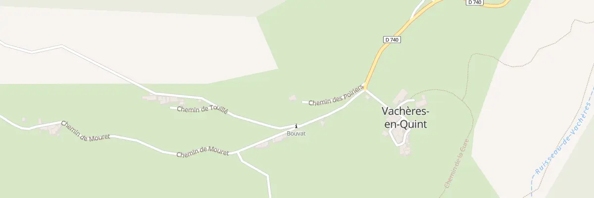 Plan du 5013 Perachier à Vachères-en-Quint