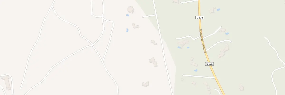 Plan du 1084 Rte de Coudoux à Lambesc
