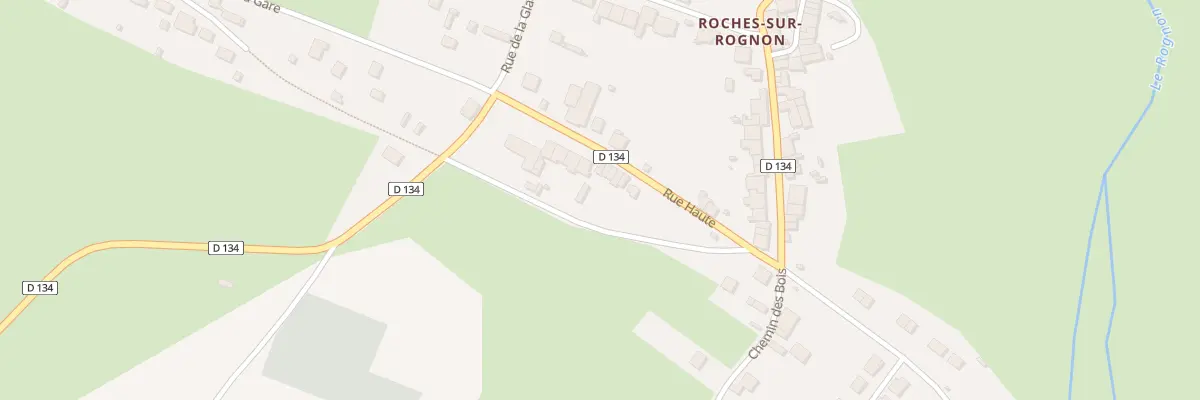 Plan du 17 Rue Haute à Roches-Bettaincourt