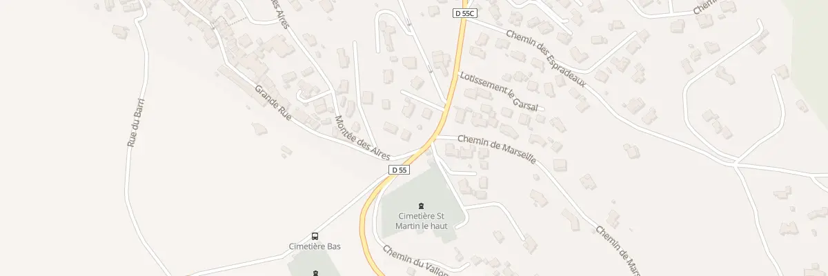 Plan du 5900 Le Village à Velaux