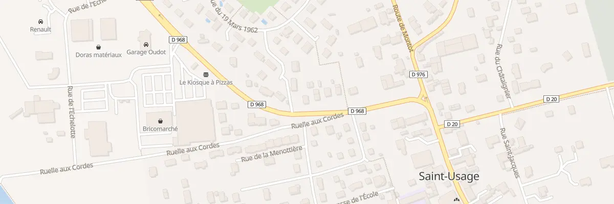 Plan du 42 Rte de Dijon à Saint-Usage