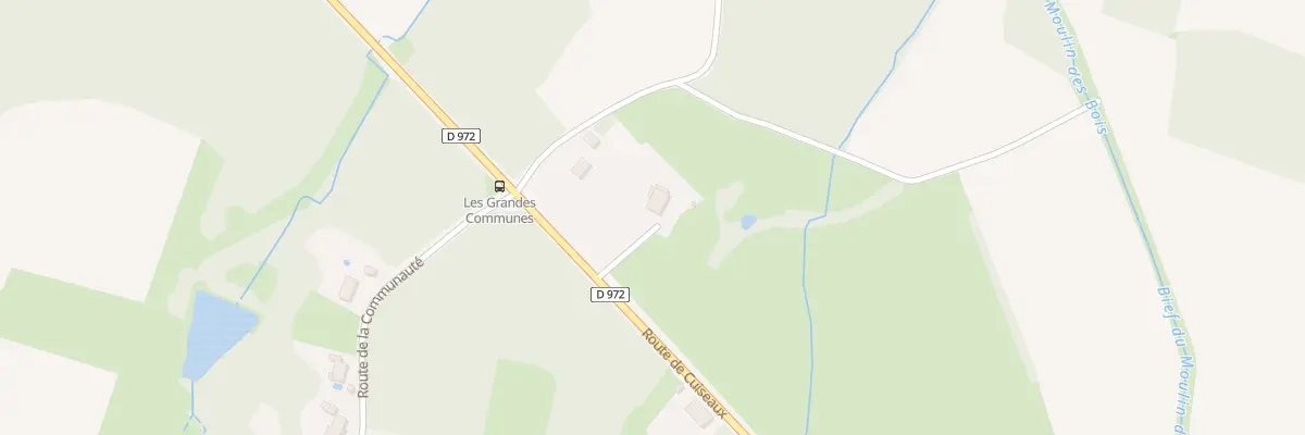 Plan du 3725 Rte de Cuiseaux à Bruailles