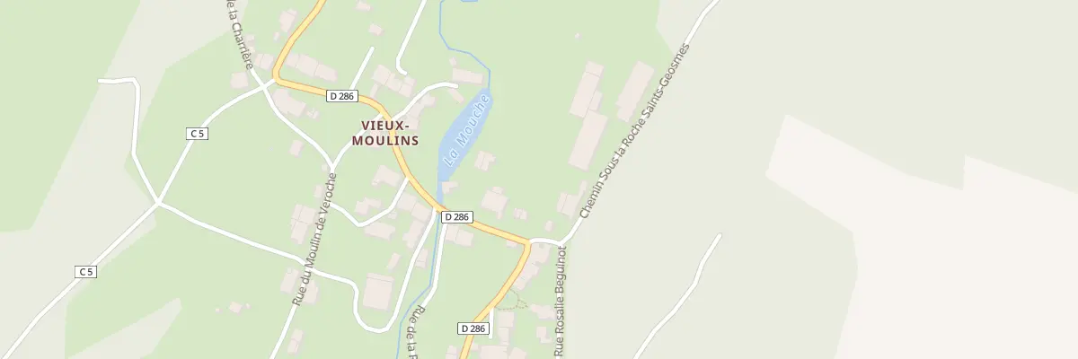 Plan du 27 Rue de la Mouche à Perrancey-les-Vieux-Moulins