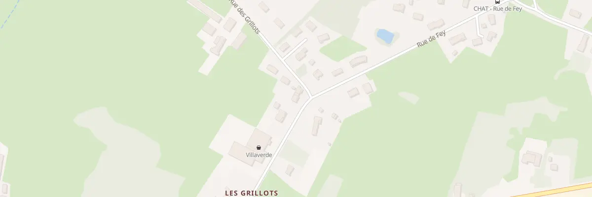 Plan du 650 Rue des Grillots à Louhans-Châteaurenaud