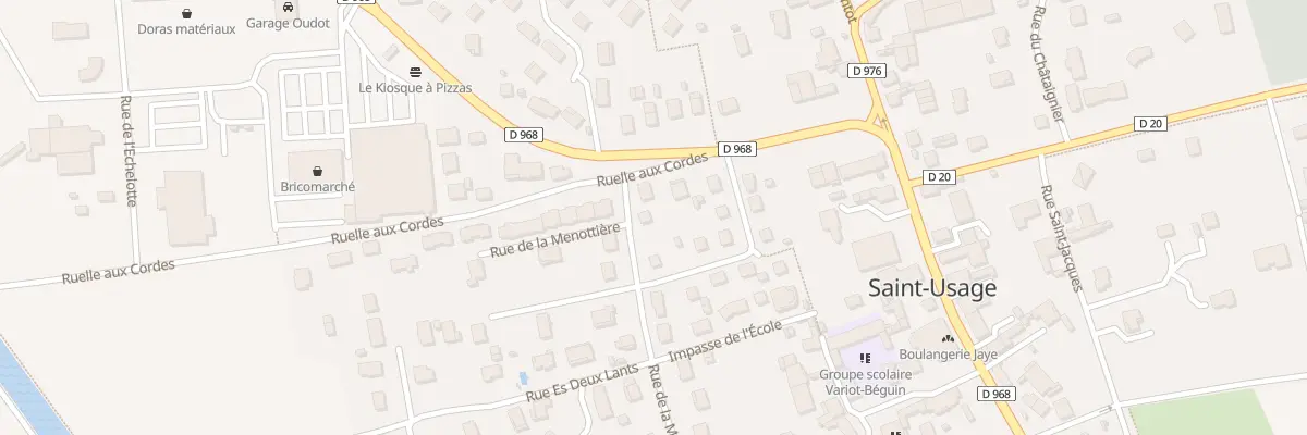 Plan du 18 Rue de la Ménottière à Saint-Usage