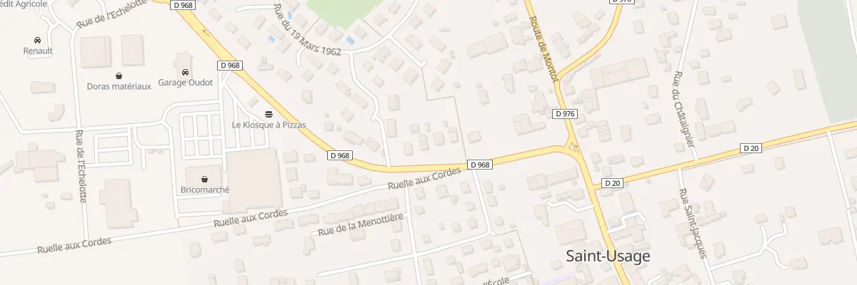 Plan du 40 Rte de Dijon à Saint-Usage