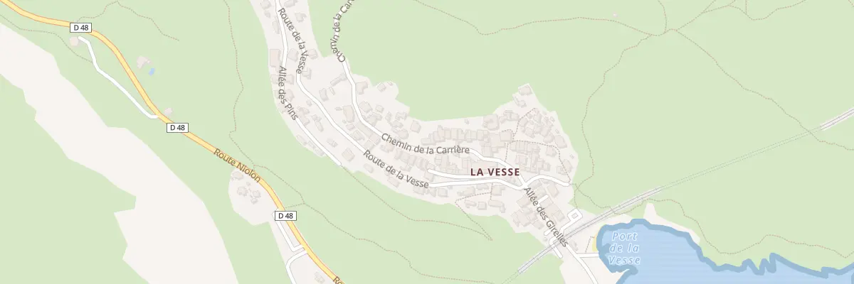 Plan du 26 Che de la Carrière au Rove