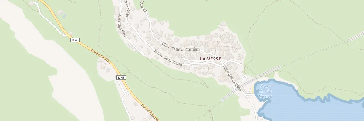 Plan du 18 Rte de la Vesse au Rove