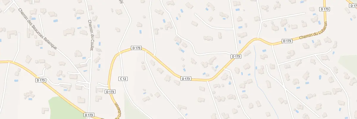 Plan du 3 Les Beaumes à Puget