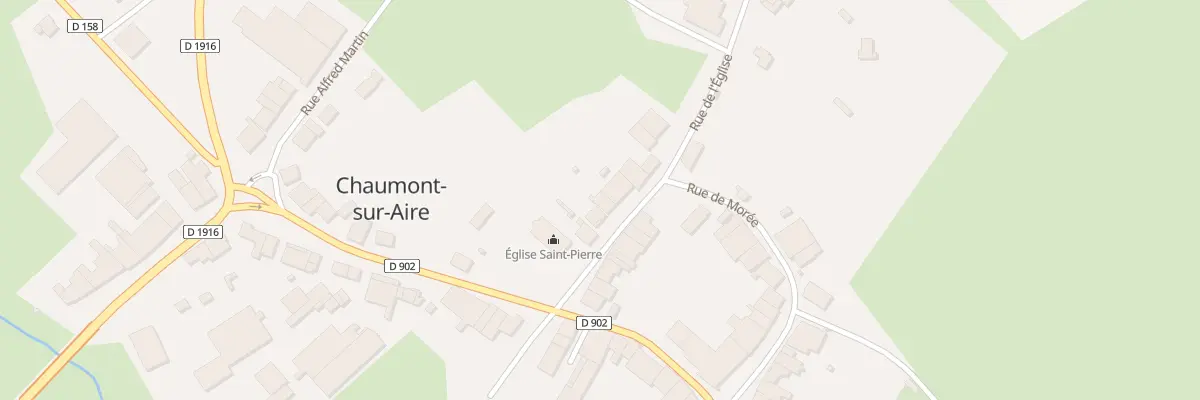 Plan du 5 Rue de l’Eglise à Chaumont-sur-Aire