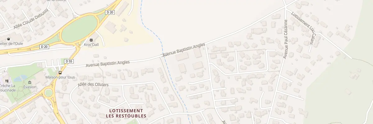 Plan du 306 Av Baptistin Angles à Velaux