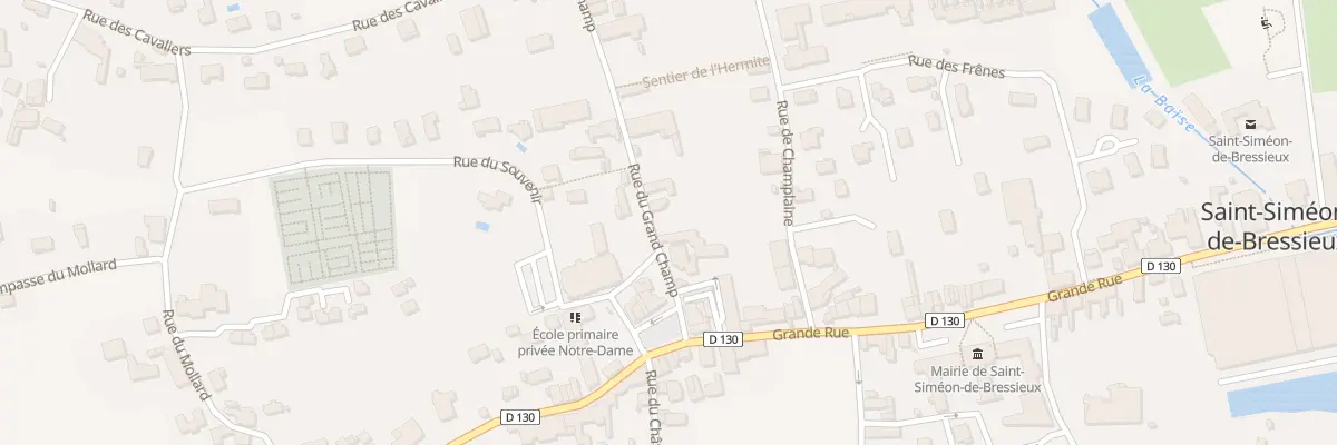 Plan du 96 Rue du Grand Champ à Saint-Siméon-de-Bressieux