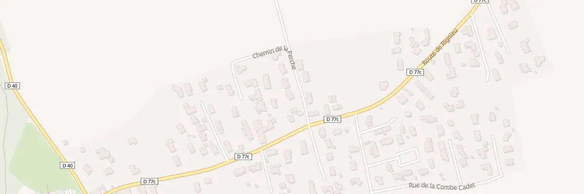 Plan du 53 Che de la Perche à Chazey-sur-Ain