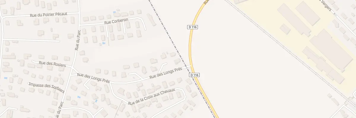 Plan du 23 Rue des Longs Prés à Longeault-Pluvault