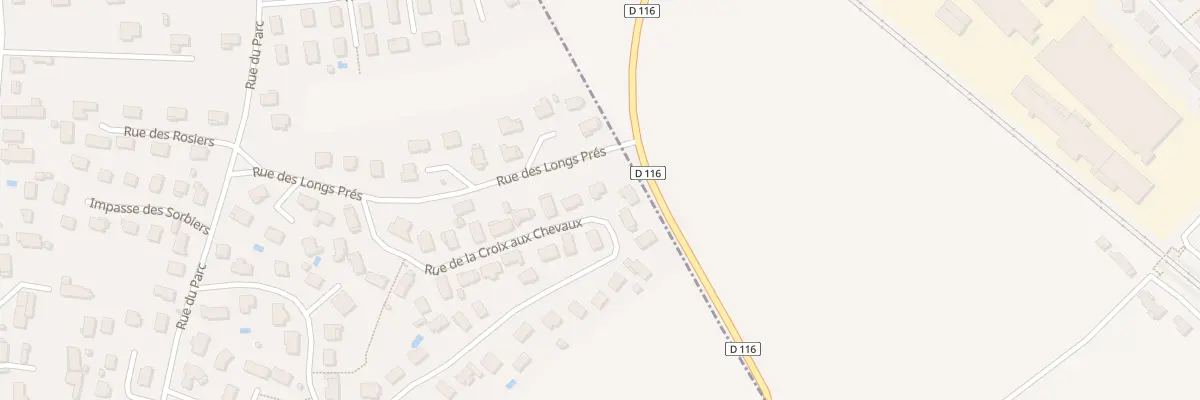 Plan du 56 Rue de la Croix aux Chevaux à Longeault-Pluvault