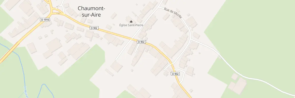 Plan du 20 Rue de Saint Mihiel à Chaumont-sur-Aire