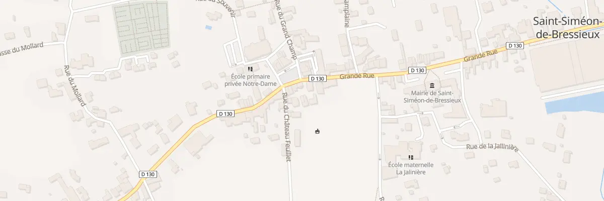 Plan du 661 Gr Grande Rue à Saint-Siméon-de-Bressieux