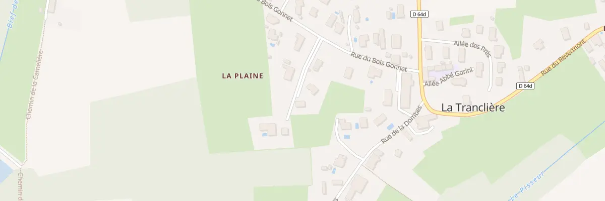Plan du 159 Rue du Bois Gonnet à La Tranclière