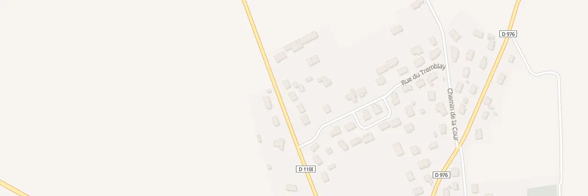 Plan du 9002 Rte de Montot à Saint-Usage