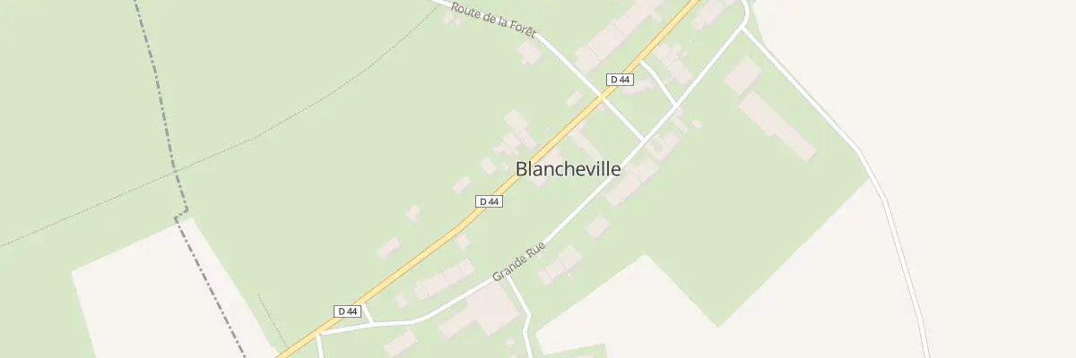 Plan du 7 Rte Departementale N 44 à Andelot-Blancheville